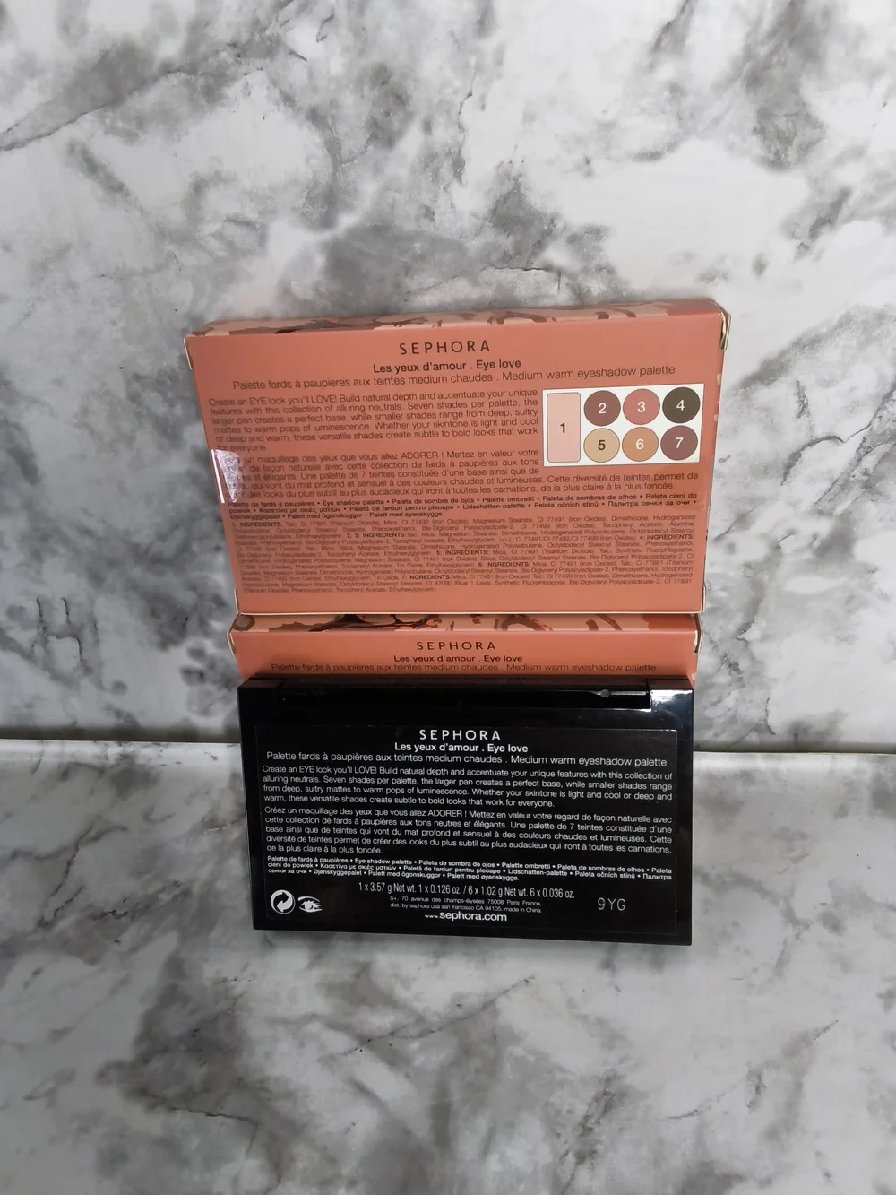 Sephora Collection Eye Love Medium Warm Eyeshadow Palette FACTORY SEALED